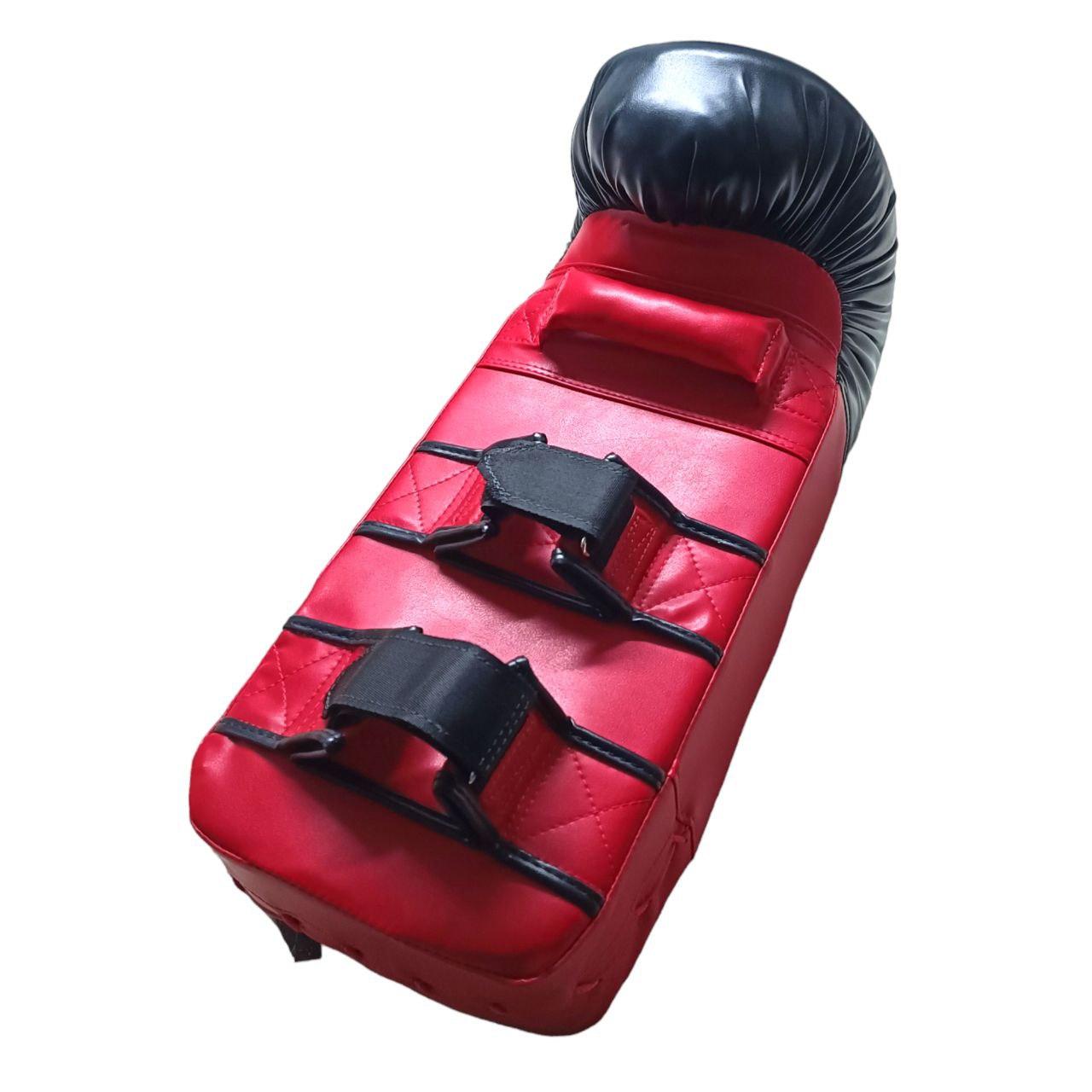 Лапа боксерская LEV SPORT комбинированная красная - фото 2 - id-p1994100823