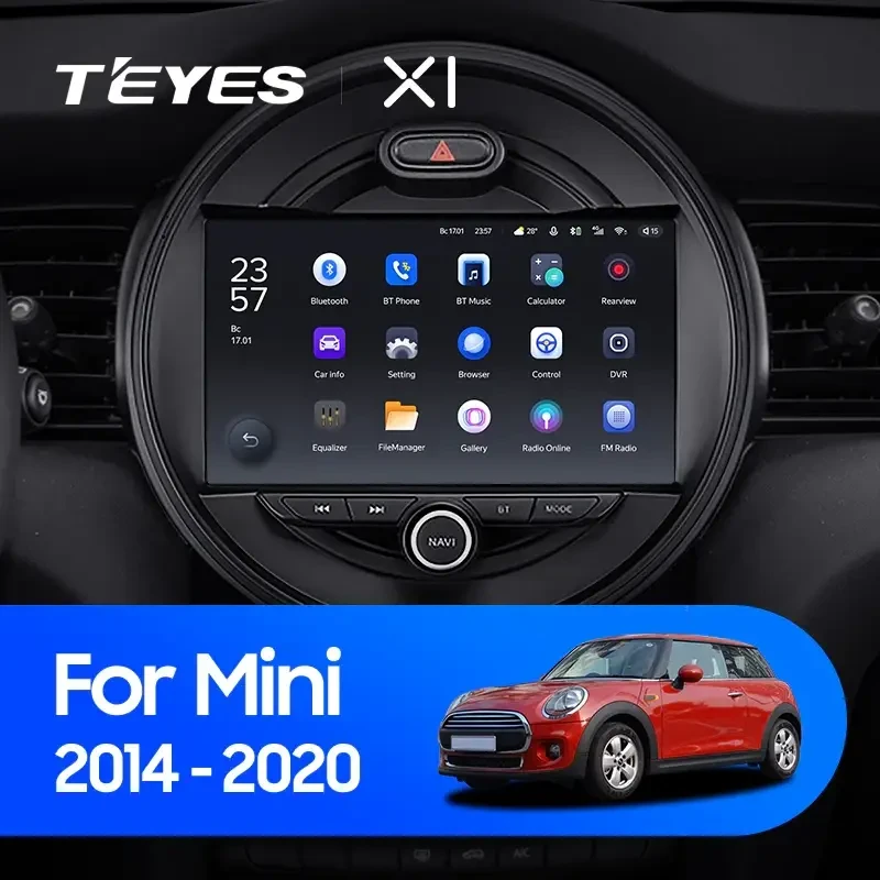 Штатна магнітола Teyes X1 Mini Cooper (2014-2019)