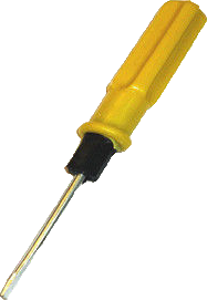 Викрутка двустороння 16 см (пластикова ручка) - фото 1 - id-p154332609