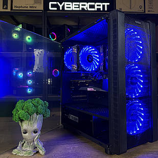 Беретта! AMD R5 5500 6/12 ядер | Radeon RX 5700XT | Магазин Гарантія 1 Рік! Ігровий Компютер ПК від CyberCat