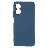 Силиконовый чехол ICON Case для для OPPO A17 4G Dark Blue