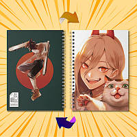 Скачбук Аніме Chainsaw Man 008