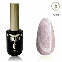 Жидкий полигель с шимером Milano Liquid Shimmer Poly Gel №04, 15 мл