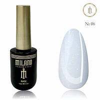 Рідкий полігель із шимером Milano Liquid Shimmer Poly Gel №06, 15 мл