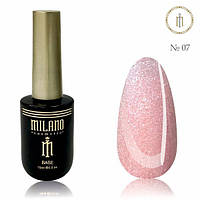 Жидкий полигель с шимером Milano Liquid Shimmer Poly Gel №07, 15 мл