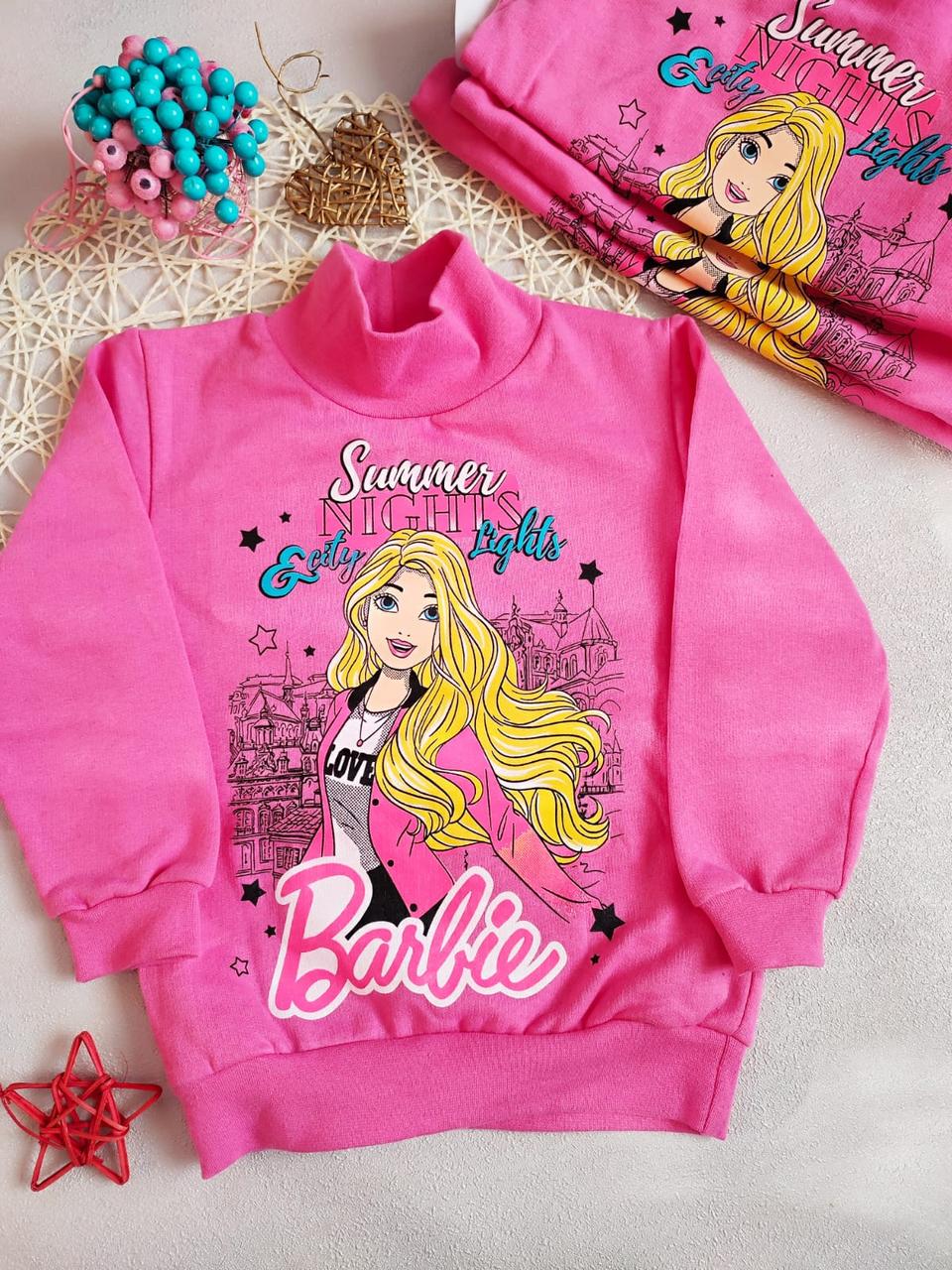 Тепла водолазка для дівчинки Barbie р.3 років
