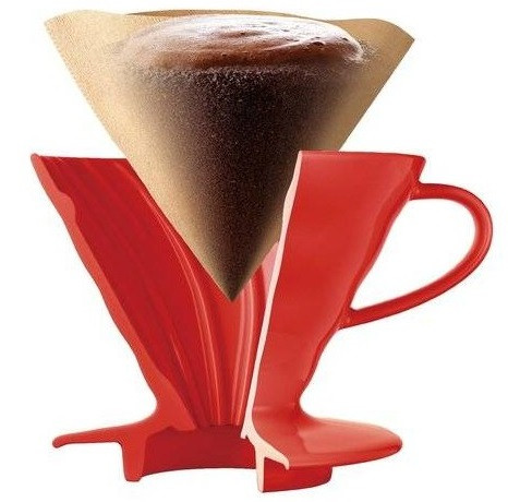 Бумажние фильтри Харио для приготовления кофе. Размер 01 (Бежевие, 100 шт.) VCF-02-100M Бумажние фильтри Харио для приготовления кофе. Размер 01 (Бежевие, 100 шт.) VCF-02-100M