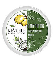 Баттер для тела Тропическая страсть с кокосом и марулой Revuele Body Butter Tropical Passion Coconut & Marula,