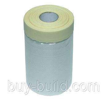 Скотч малярний-фартух 140смх20м Целофан, фото 1