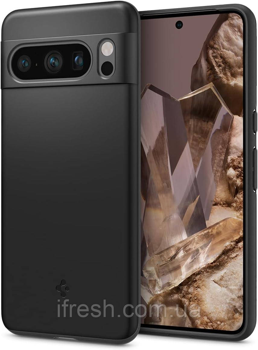Чохол Spigen для Pixel 8 Pro - Thin Fit, Black (ACS06325)