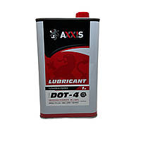 Жидкость тормозная AXXIS DOT4 (Канистра 1л) AX-26461