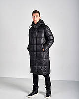 Мужская зимняя куртка Moncler, черного цвета.