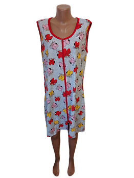 Халат жіночий на блискавкці бавовняний Україна. Розміри 52