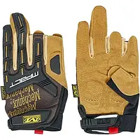 Рукавички тактичні MECHANIX M-Pact Framer Leather L Brown