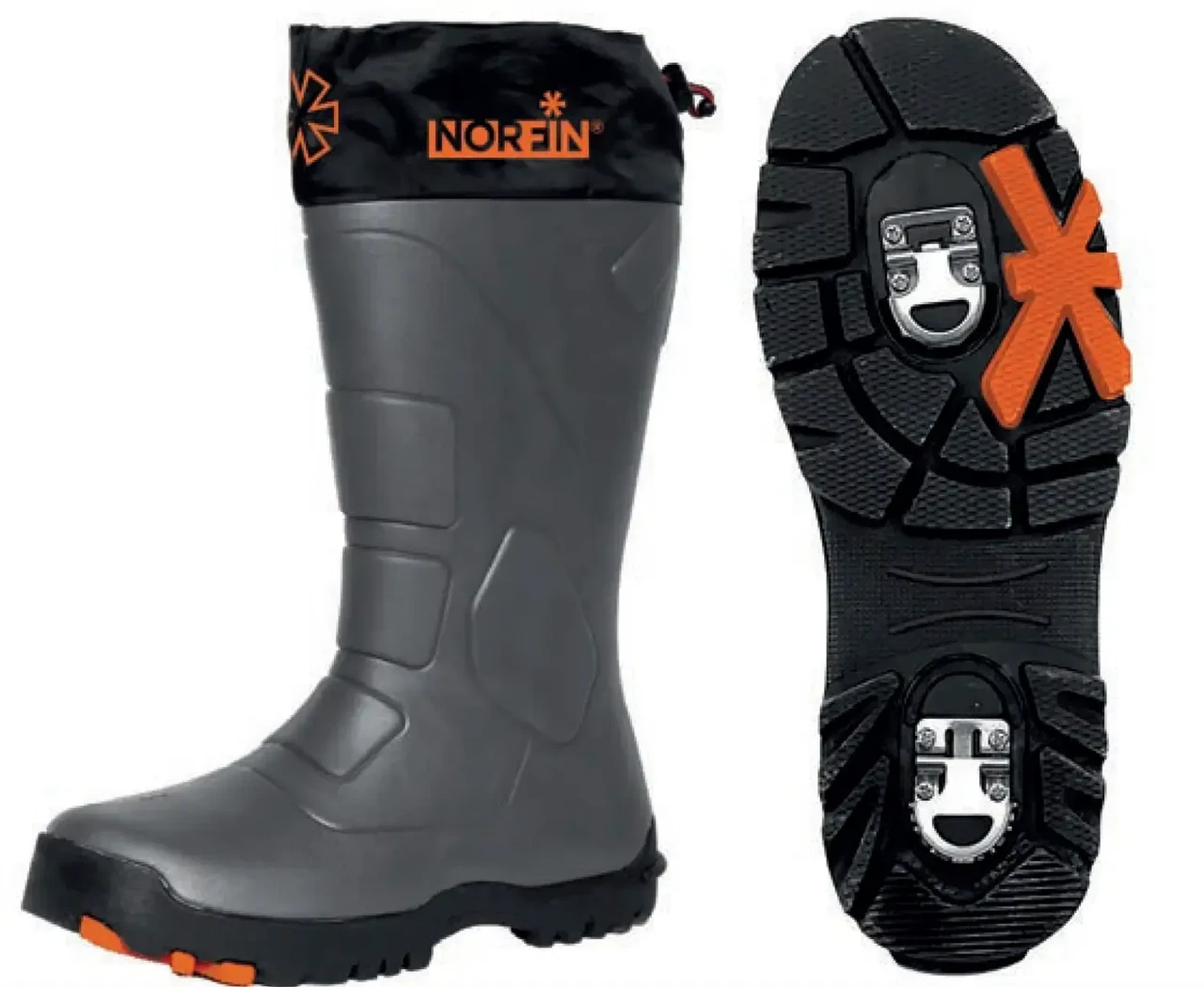 Чоботи зимові для рибалки -40° Norfin Klondaik 2 з шипами, розмір 43, фото 1