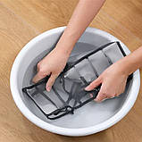 Органайзер для зберігання нижньої білизни та шкарпеток на 6 секцій сітчастий прозорий роздільник, фото 8