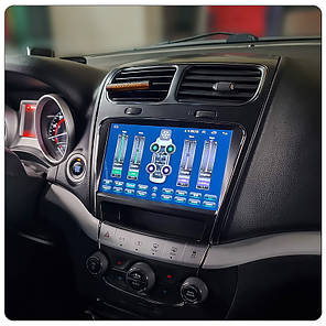 Штатна магнітола Lesko для Dodge Journey I Рестайлінг 2011-2020 екран 9" 4/64Gb 4G Wi-Fi GPS Top Додж Джорні, фото 4