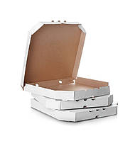 Коробка для пицци 320х320х40мм белая, 100 шт/уп