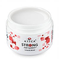 Камуфлирующий гель ультра белый Atica Strong Cover Gel Extra White, 30 мл