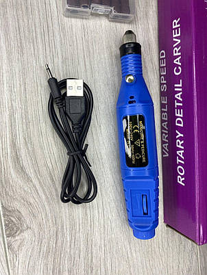 Міні-Фрезер ручка для манікюру і педикюру Variable Speed Rotary Detail Carver, фото 3