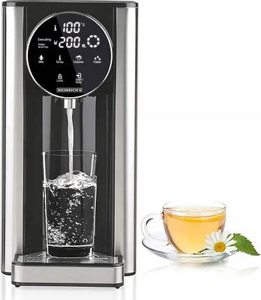 Термопот HEINRICH'S HWS 8731 hcc 2,7 л 2600 Вт із нержавіючої сталі дозатор гарячої води, фото 1