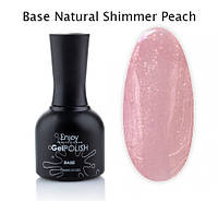 База камуфлирующая с шиммером Enjoy Professional Base Cover Natural Shimmer Peach, 10 мл