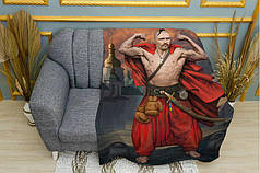 Плед «Олександр Усик. Козак»