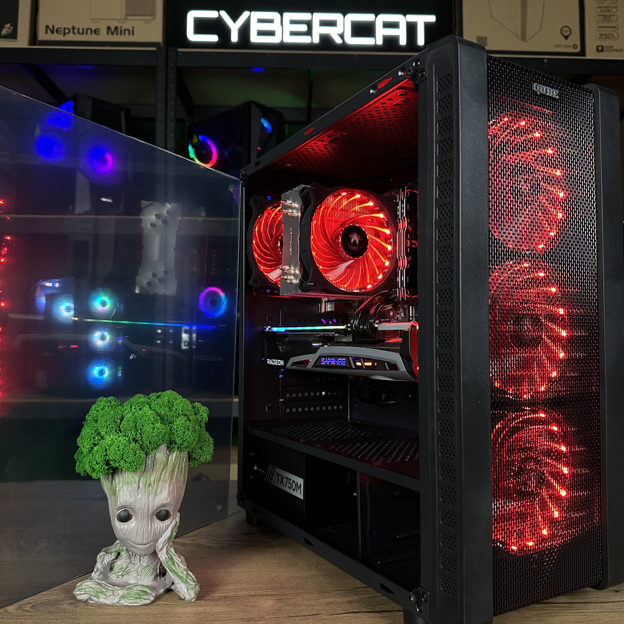 Red Devil! Core i5-12400F | RX 5700XT 8Gb | Гарантія 3 Роки! Ігровий Компютер ПК від Магазин CyberCat, фото 1