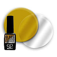 Гель-лак GO Active Glass Effect 05 витражный тыквенно-желтый, 10 мл