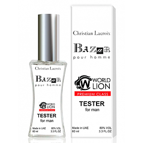 Тестер Premium Class CHRISTIAN LACROIX Bazar Pour Homme мужской, 60 мл