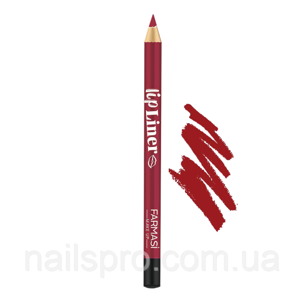 Олівець для губ Farmasi Lip Liner 207 Червоний