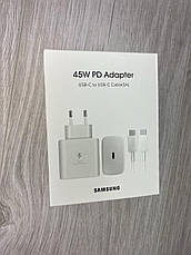 Зарядний пристрій для Samsung 45W + Кабель Type-C, Super Fast Charging, S20 Ultra, Galaxy Note 10+, A91, фото 6