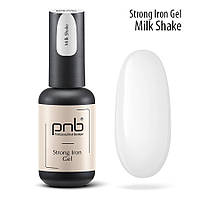 Гель полимеризованный PNB Strong Iron Gel Milk Shake, 8 мл