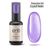 Гель витражный PNB Strong Iron Gel Crystal Violet, 8 мл