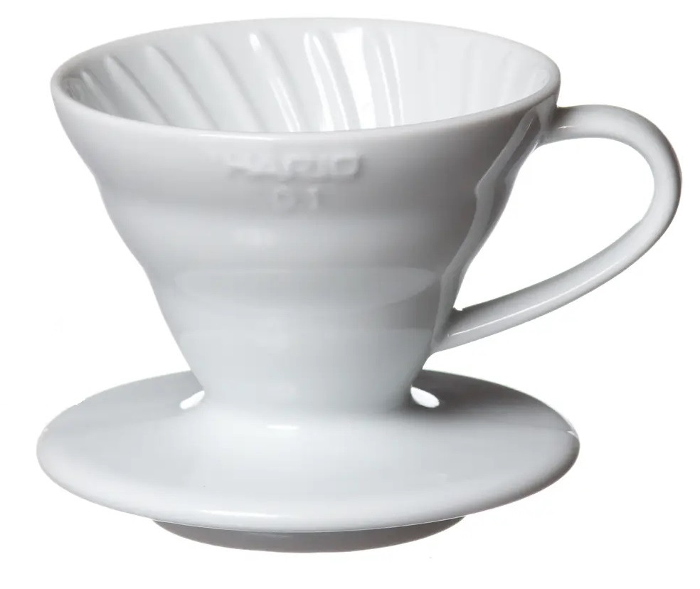 Керамічний Пуровер Hario V60 01 Білий