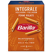 Макарони (паста) Цільнозернові Барілла Barilla Integrale Penne Rigate, 500 г