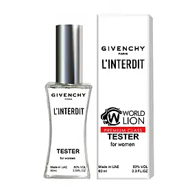 Тестер Premium Class жіночий Givenchy l'interdit, 60 мл