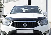 Дефлектор капота (мухобойка) SsangYong Korando 2010-2019, 7542k063 (СангЙонг Корандо )