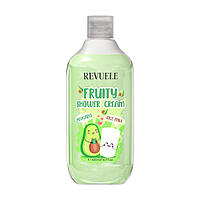 Крем для душа REVUELE Fruity Shower Cream с авокадо и рисовым молоком, 500 мл