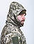 Тактична куртка зимова піксель М14 для ЗСУ Куртка військова MILIGUS армійська камуфляжна тепла, фото 4
