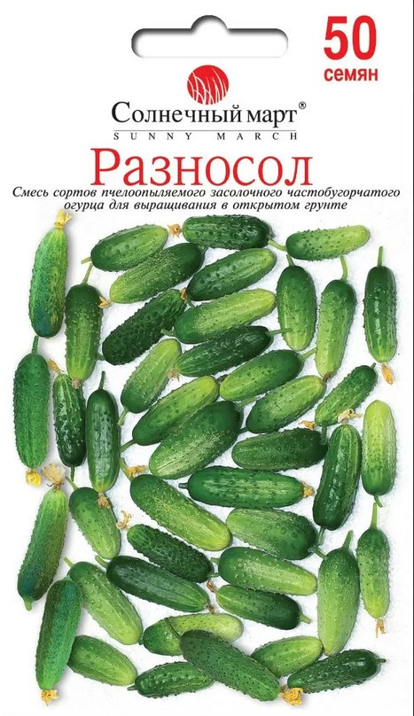 Огірок Різносол 50 шт