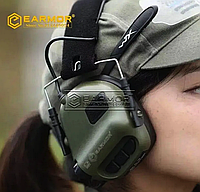 Активні тактичні навушники EARMOR M31 для стрільби, захисні