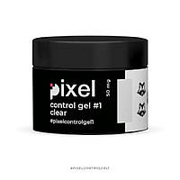 Гель для наращивания Pixel Control Gel Clear №01 (прозрачный), 50 мл