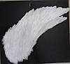 Крила гігант пір'яні Ангел 70х60 см (білі), фото 3