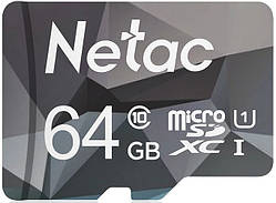 Карта пам'яті Netac 64GB UHS-I Class 10 533x ( P500AE )