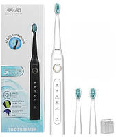 Електрична звукова зубна щітка Seago SG-507 White