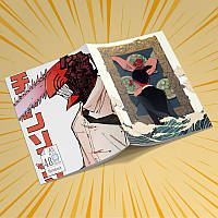 Зошит 48 арк. на скобі у клітинку Chainsaw man 007