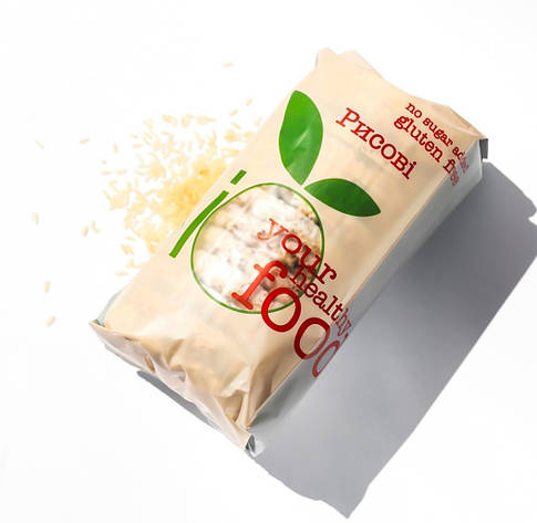 Хлібці рисові без глютену 100 г ТМ Bifood, фото 1