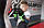 Боксерські рукавиці PowerPlay 3004 JR Classic Чорно-Зелені 6 унцій, фото 6