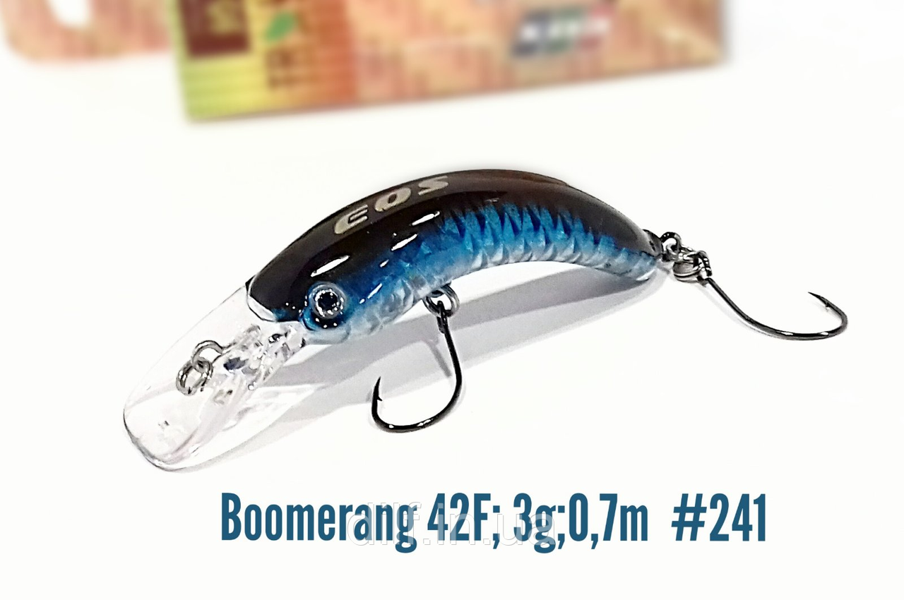 Воблер EOS Boomerang 42F 3g заглиблення 0.7м (колір 241), фото 1